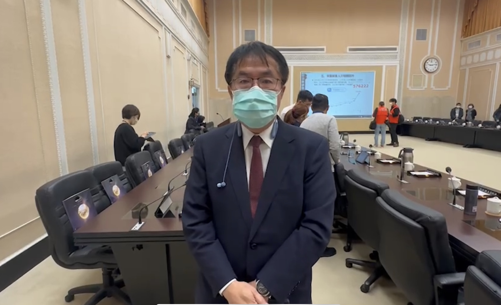 出席新內閣首次院會 黃偉哲盼協助振興地方疫後經濟及水資源等建設