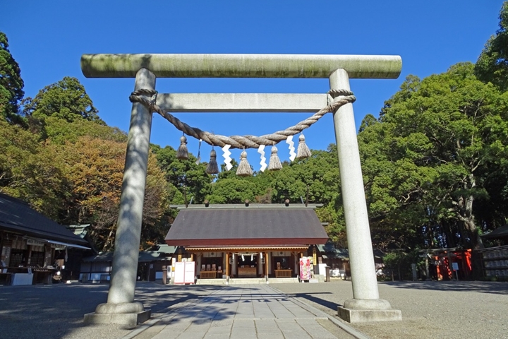 常磐神社與偕樂園比鄰,逛完梅酒祭後,徒步就能前往園內賞梅景。 圖:一般社團法人梅酒研究會/提供