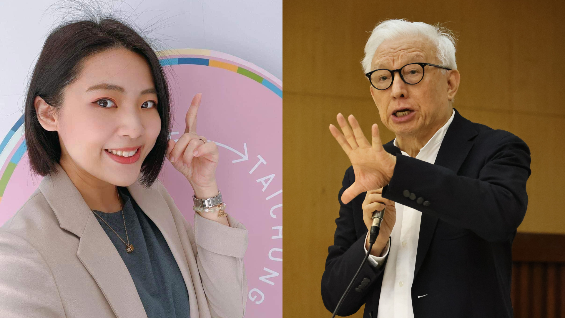 曹興誠批徐巧芯惡意誹謗,徐巧芯反控他違反選罷法。翻攝徐巧芯臉書、資料照片/林啟弘攝