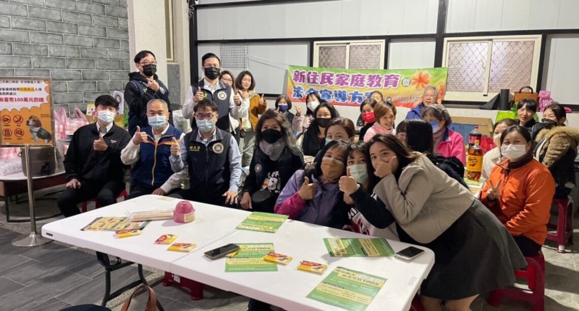 暖胃又暖心   移民署邀澎湖新住民暖「新」搓湯圓