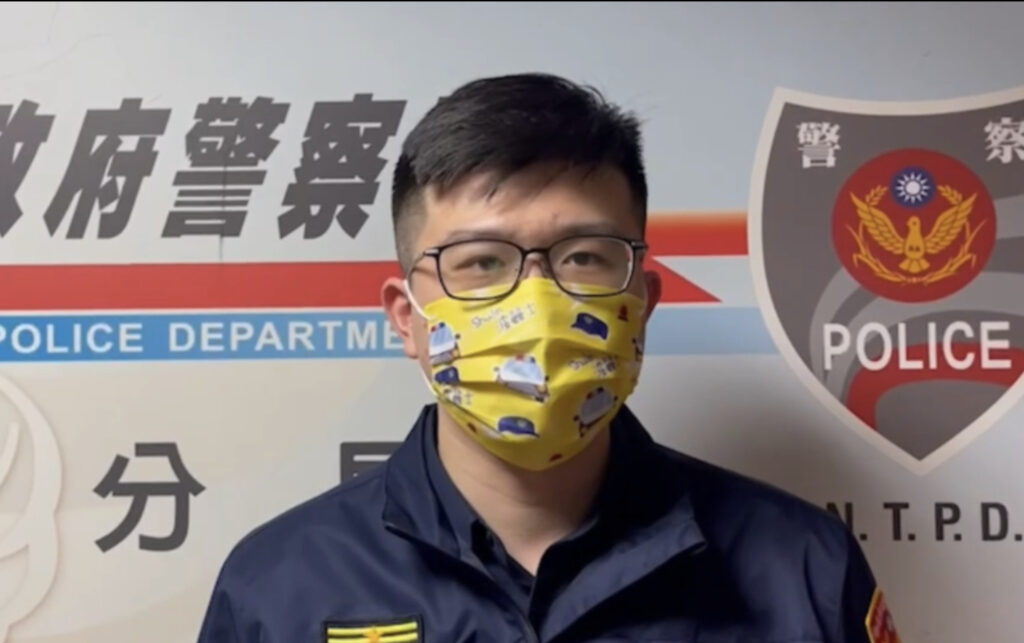 山佳所長王昱翔說明畫面