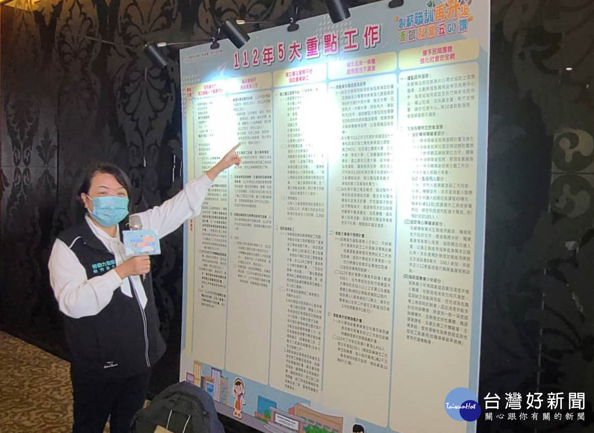 桃竹苗分署長林淑媛表示,為因應高齡化時代,分署將成立桃竹苗區首座「銀髮人才資源中心」。