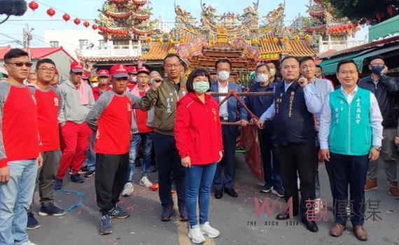 溪北六興宮正黑面三媽元宵遶境起駕 16 日前往日本文化會香國際交流