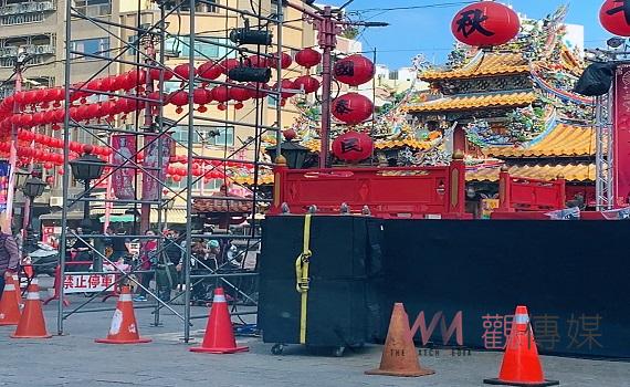 北港朝天宮元宵晚會　警交通疏導管制