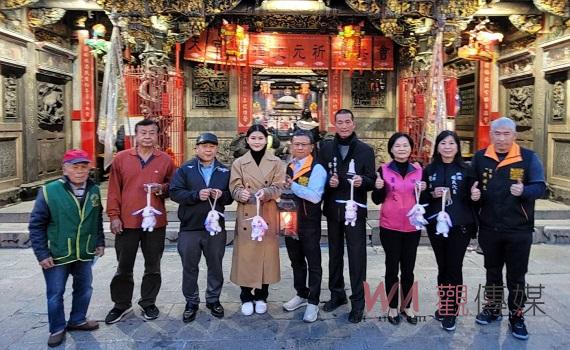 2023北港「春暖兔躍 慶元宵」 引萬年聖火暨千人提燈踩街