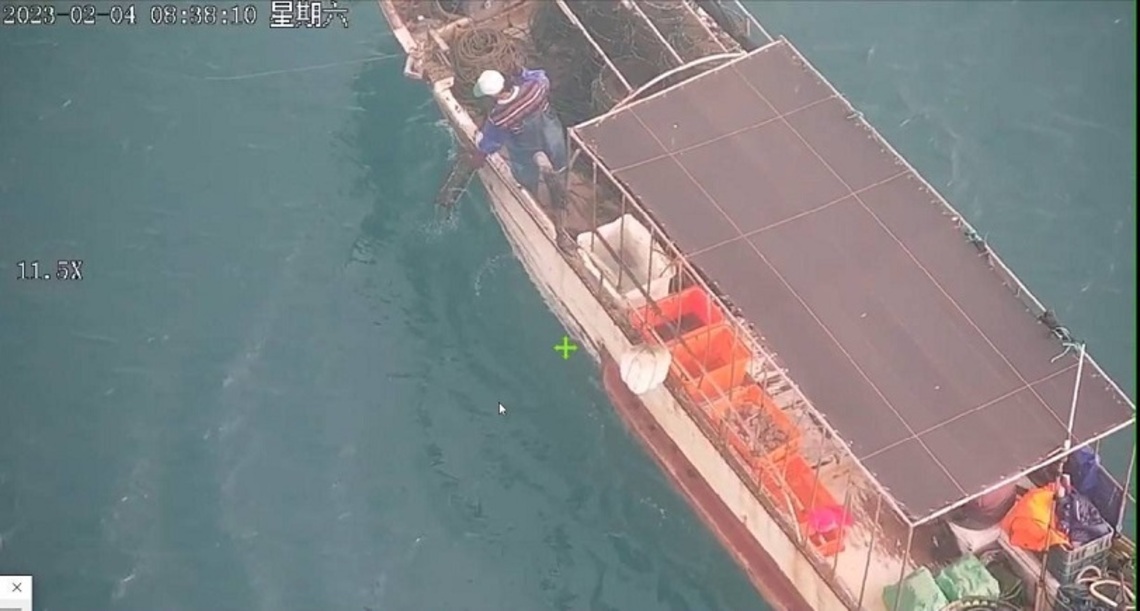 海巡無人機出擊 查緝違規護資源