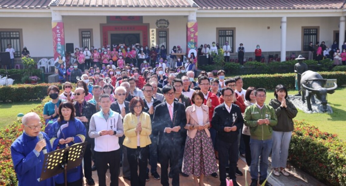 陳其邁出席客家祈福團拜 高市3月成立全國第一座客語沉浸式非營利幼兒園
