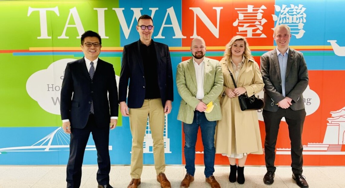 芬蘭國會友台小組訪問團來台   展現台芬價值夥伴的友好情誼