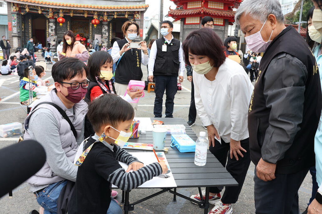 市長鼓勵孩子