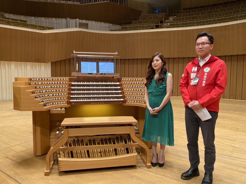 漾新聞|余曉怡《器宇情深》管風琴音樂會衛武營登場  林智鴻呼籲一同感受管風琴的震撼威力