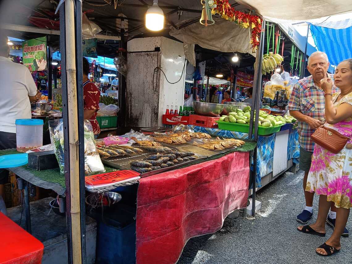 泰國Pattaya的傳統市場
