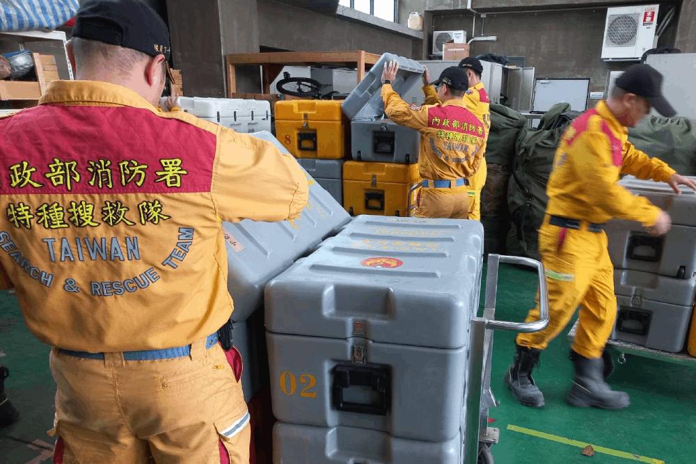 消防署將救援土耳其災情
