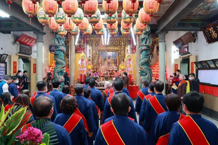 竹山沙東宮春祭 許淑華祈求縣境平安