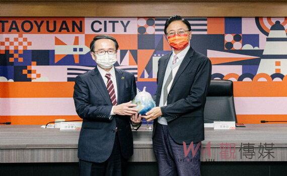 日本香川縣知事率團參訪桃園 張善政:擴大教育體育觀光交流