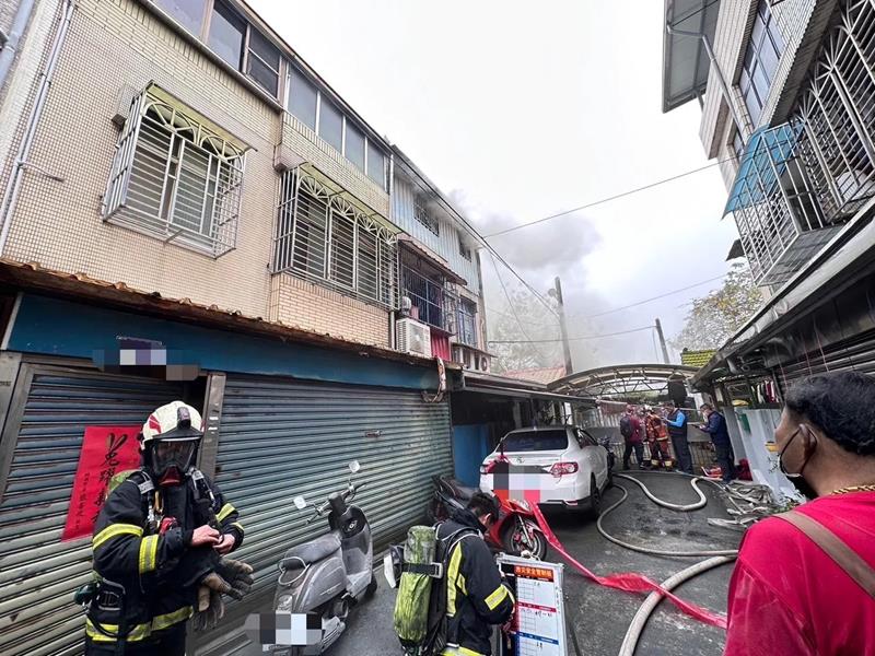圖／翻攝畫面、桃園市消防局提供