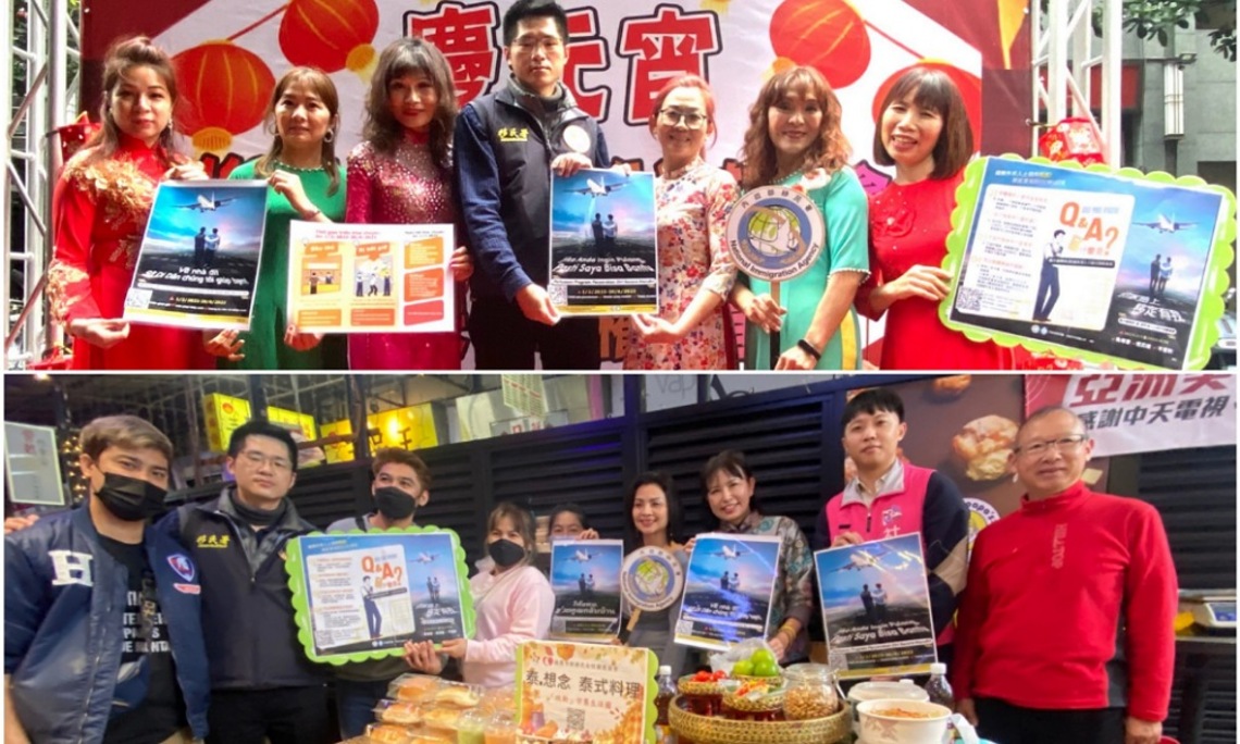 移民署桃園服務站宣導擴大自行到案專案 助逾期外來人士返鄉團聚