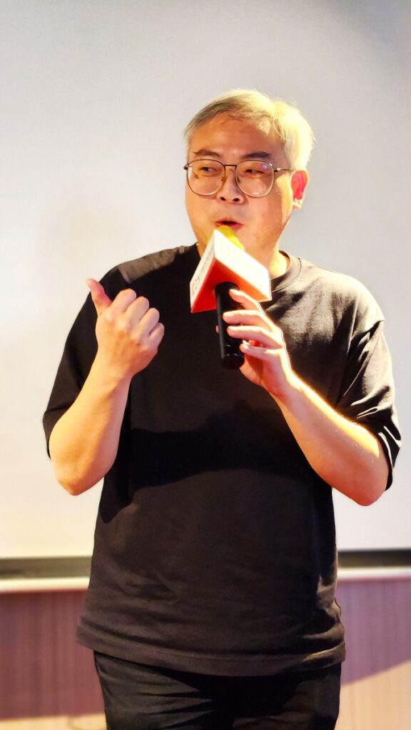 第4屆駐館藝術家葉廷皓。（圖/陳惠玲攝影）
