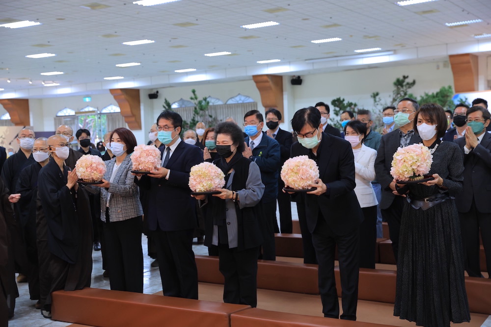 【有影】賴清德赴佛光山弔唁 祈願一代宗師精神長在、佛法不滅 104 匯流新聞網CNEWS資料照124230207a02