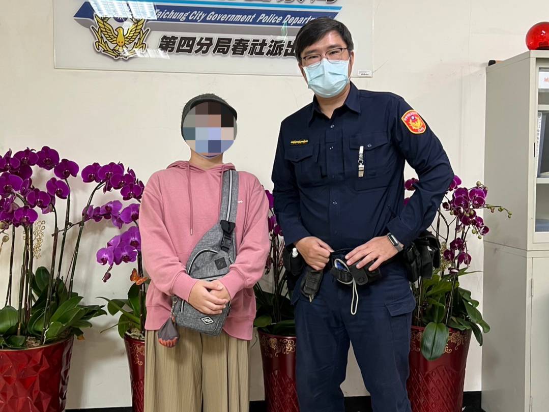 中市警農曆春節期間,為加強失蹤人口查尋,特訂定「協尋失蹤人口返家團圓執行計畫」,共尋獲242人返家。(圖/記者謝榮浤翻攝)