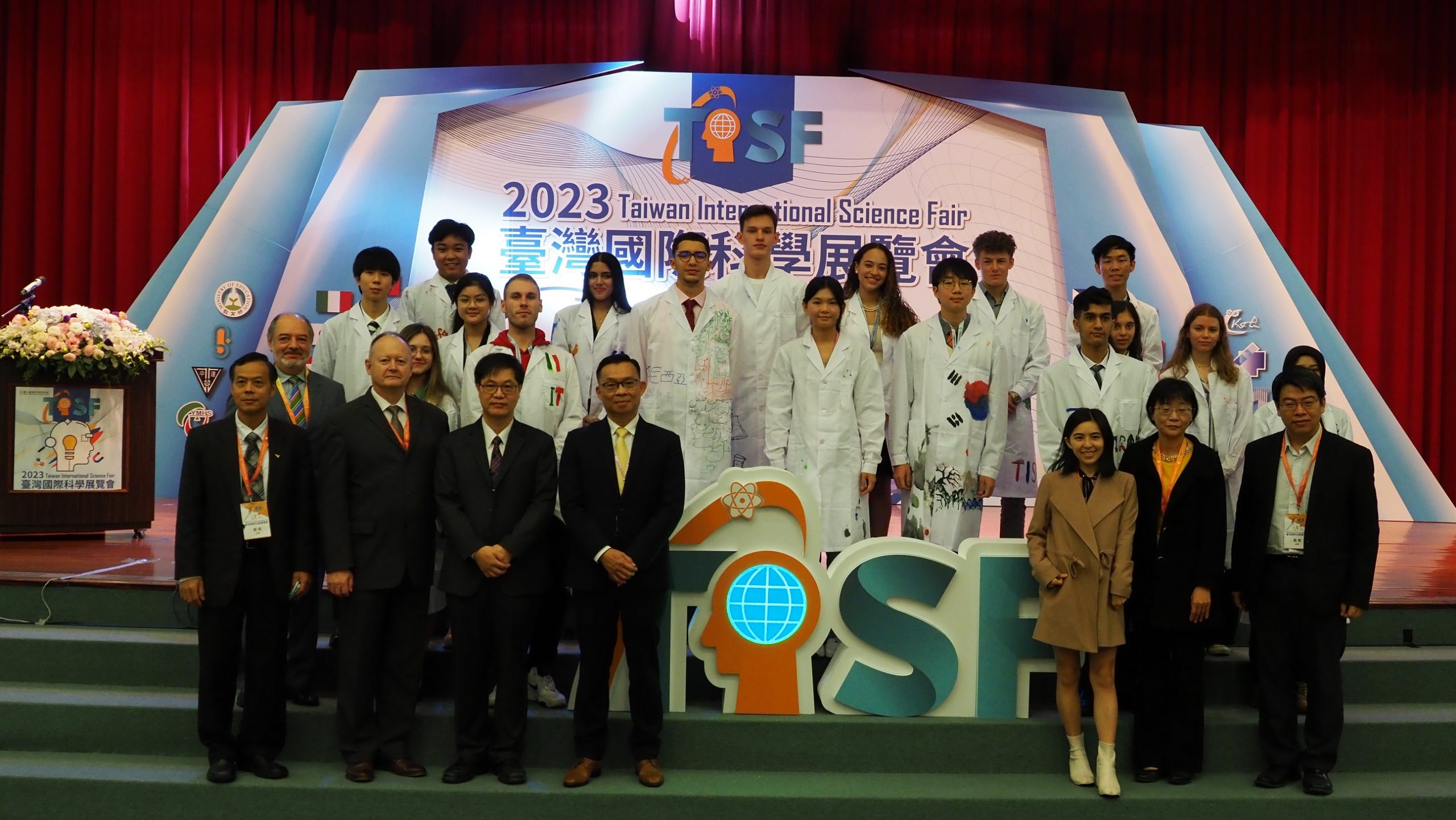 21國青少年科學家聚首 「2023年臺灣國際科學展覽會」今盛大開幕