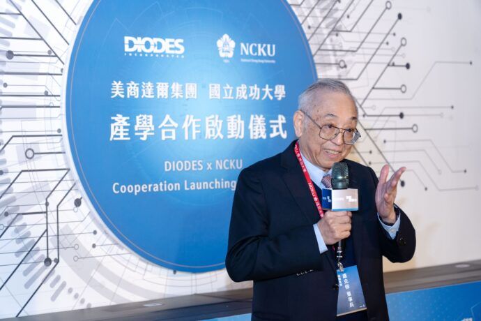 ▲達爾集團盧克修董事長表示,串連業界與校內的資源,更可以保持雙⽅意⾒的流通,藉多⽅通同達成計畫⽬標