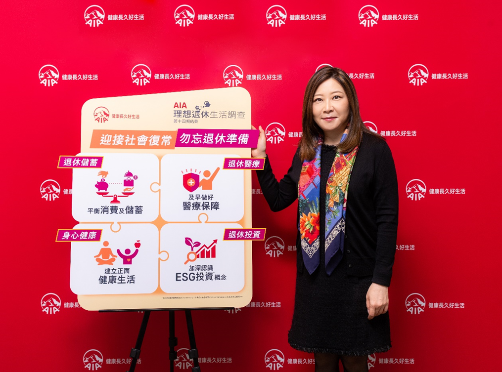 「AIA理想退休生活調查」第十四期結果