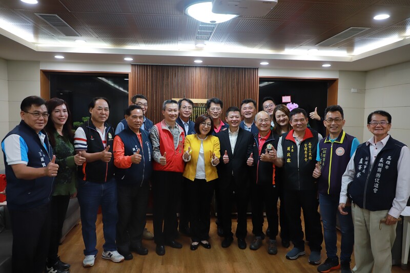 漾新聞|大高雄市觀光商圈總會拜會 議長康裕成期市府促助業者搶得後疫情的市場先機