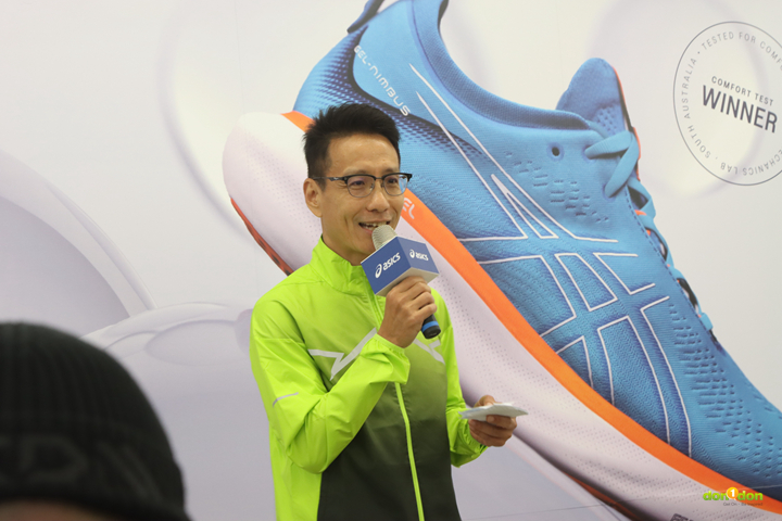 【跑步不要聽】美聲主持人 田鴻魁也是亞瑟士愛用者