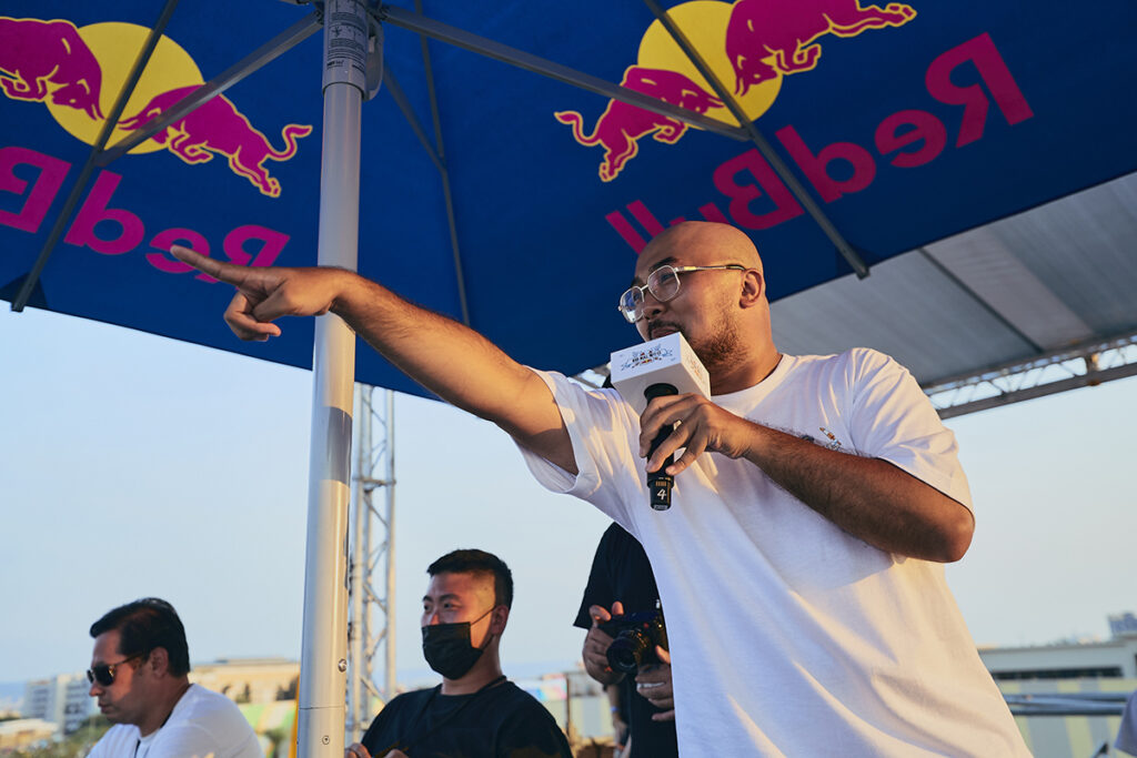 2023 Red Bull Doodle Art邀請嘻哈歌手、主持人雙棲的美麗本人擔任評審,他直指Doodle的核心就是要開心畫畫