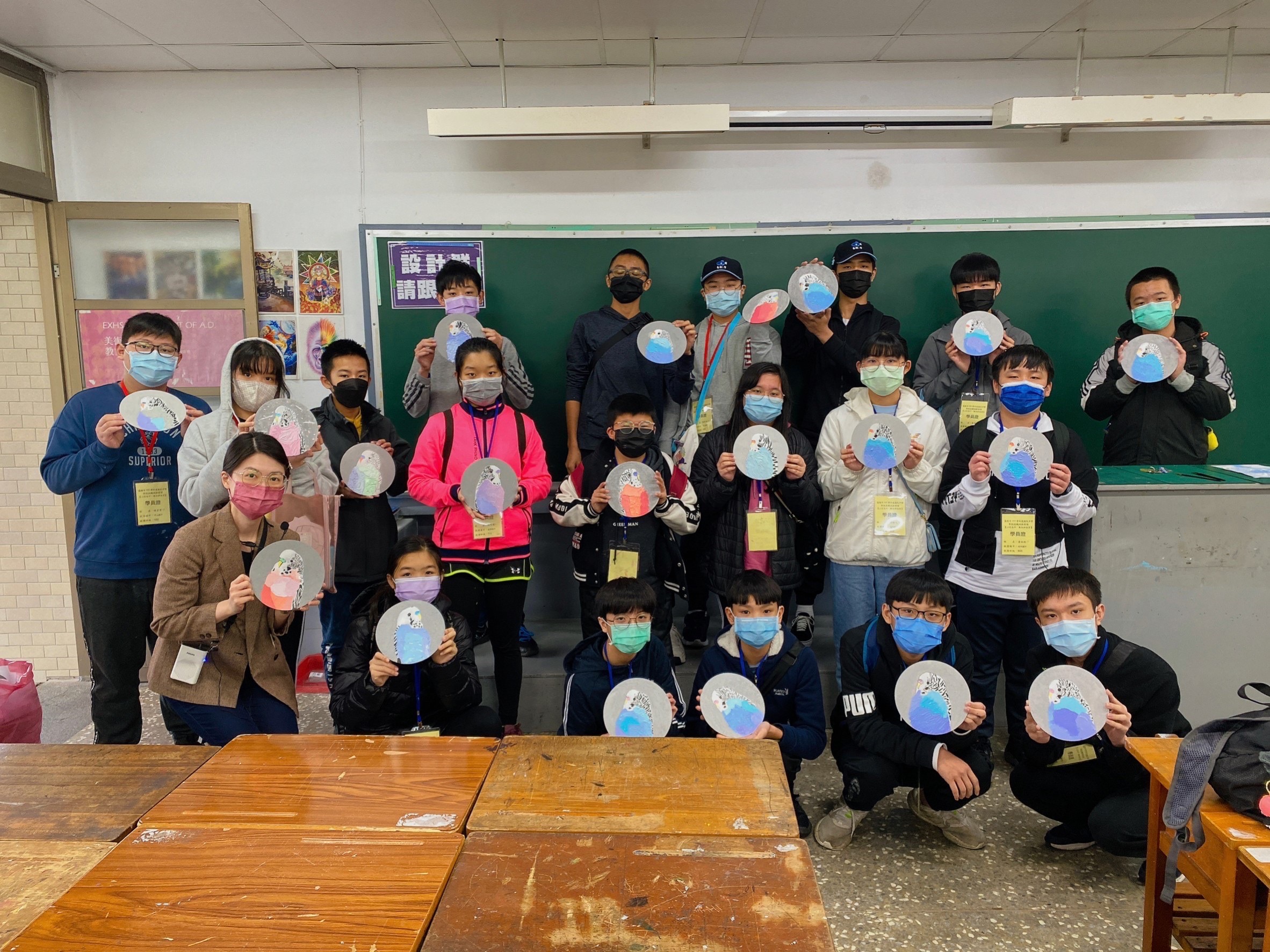 二信寒假創意設計體驗營國中生快樂學習收穫滿滿