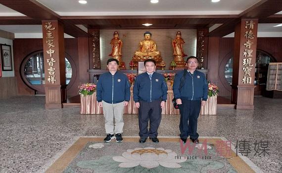 哲人遠矣典範猶存!南投縣榮服處弔唁星雲大師