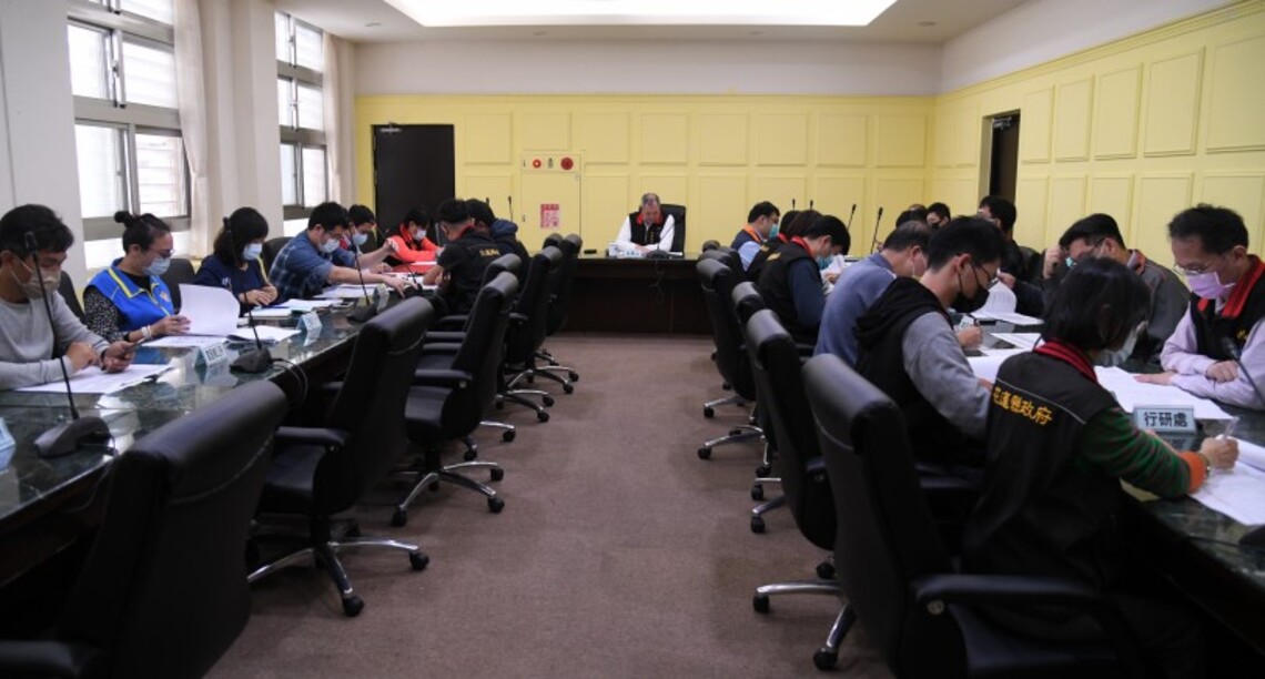 花蓮縣政府召開0918地震復建工程進度會議