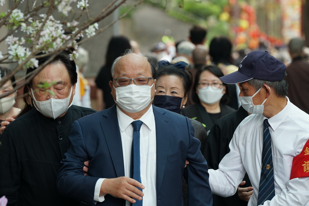 星雲大師弘法蓽路藍縷 胡志強:這就是台灣精神 96 004 1