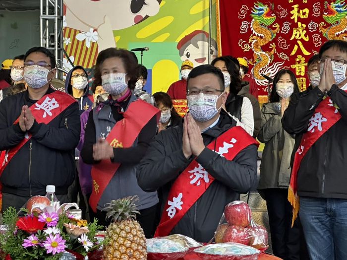 桃園天穿日祭天儀式 祈求市運昌隆國泰民安