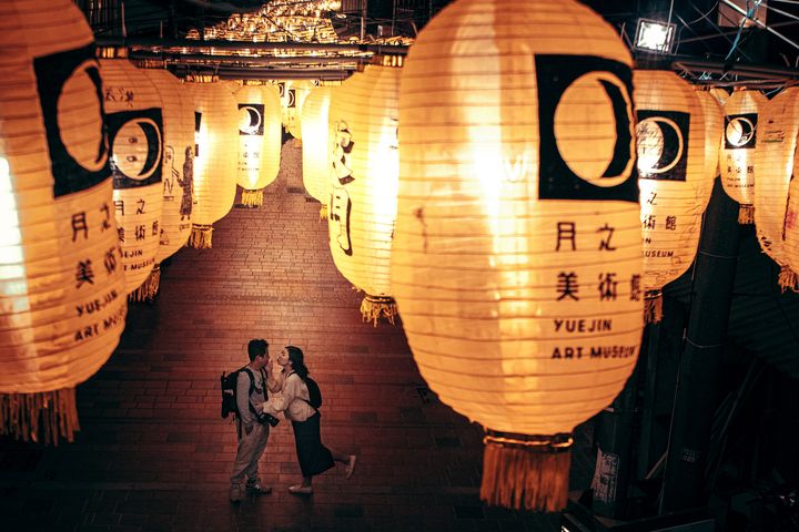 鹽水老街-月之美術館。 圖:臺南市政府觀光旅遊局觀光行銷科/提供