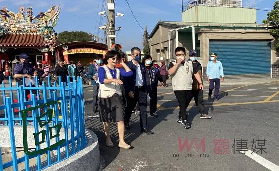 虎尾鎮雲92線墾地里道路破損　蘇治芬接獲陳請今邀公路總局會勘