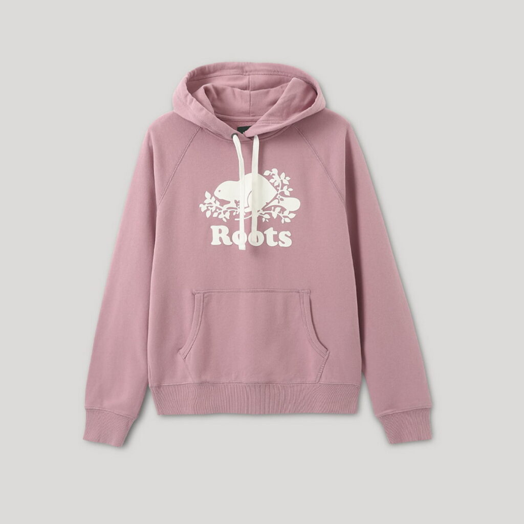Roots女裝 海狸LOGO連帽上衣 $3080