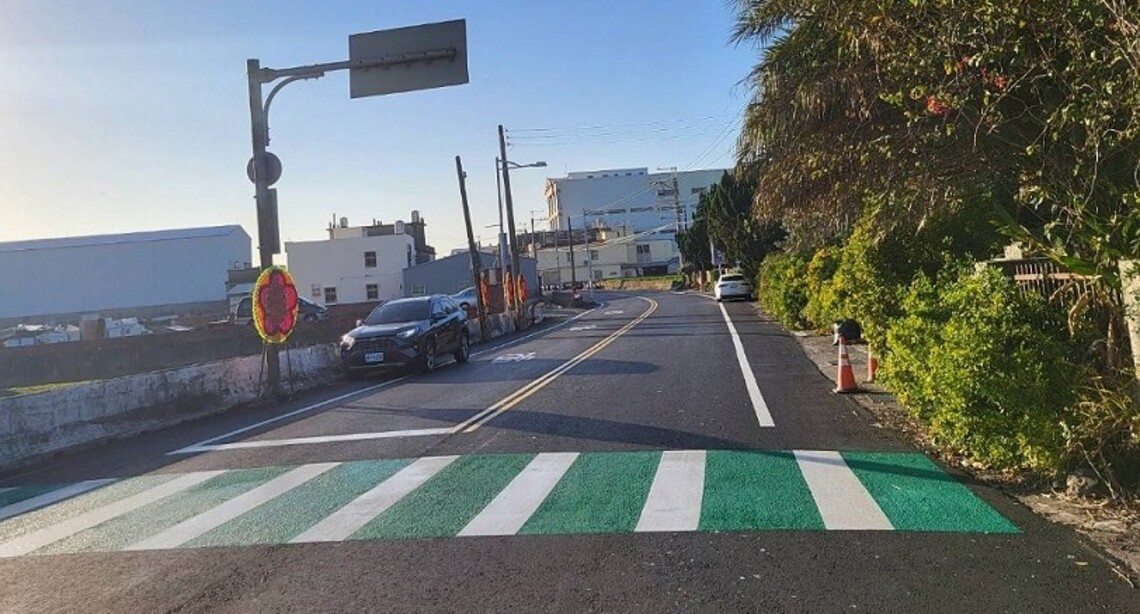 運用再生材質落實循環經濟 竹4線道路改善工程竣工