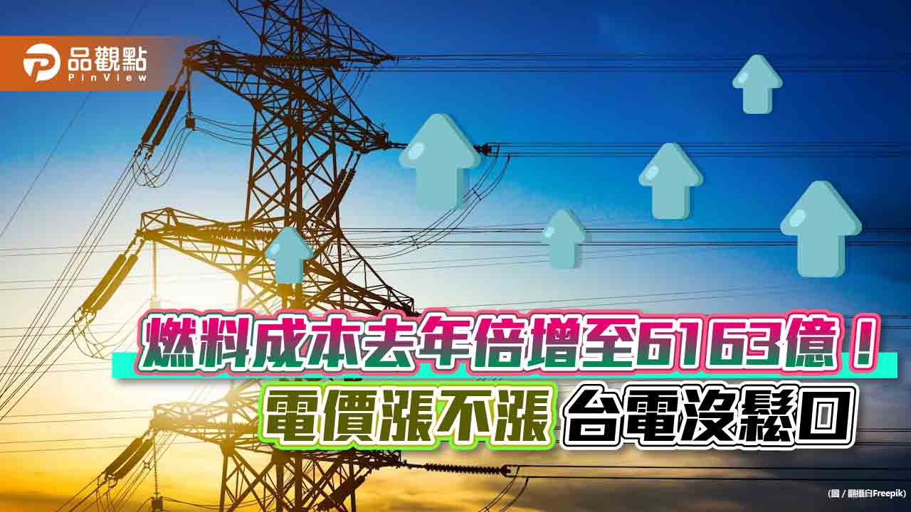 電價漲不漲?台電沒鬆口 強調國際電業去年虧損都因燃料暴漲「非關核電」