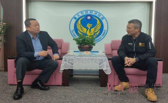 台北榮服處長拜會消防局長 鏈結救難資源守護榮民及眷屬安全