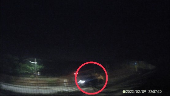 通緝犯跑到辛亥隧道中筋疲力盡