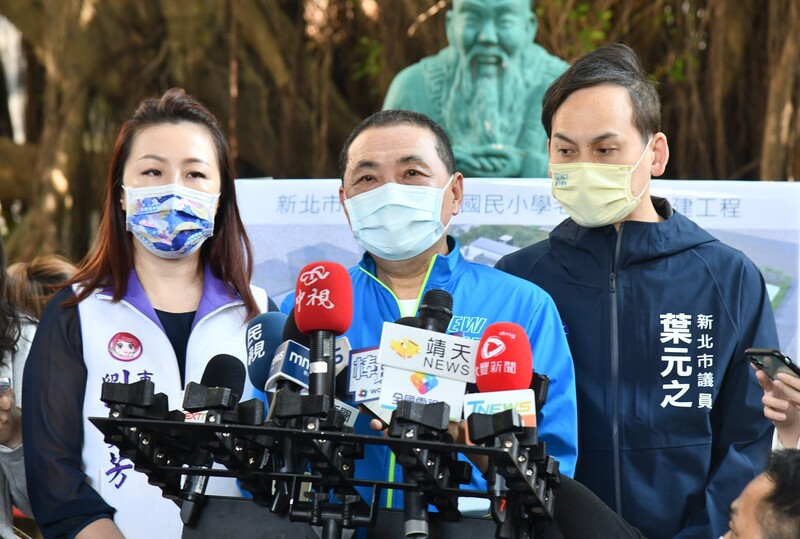對於郭台銘表態戰2024,侯友宜仍強調把握當下好好做事。資料照片/中央社