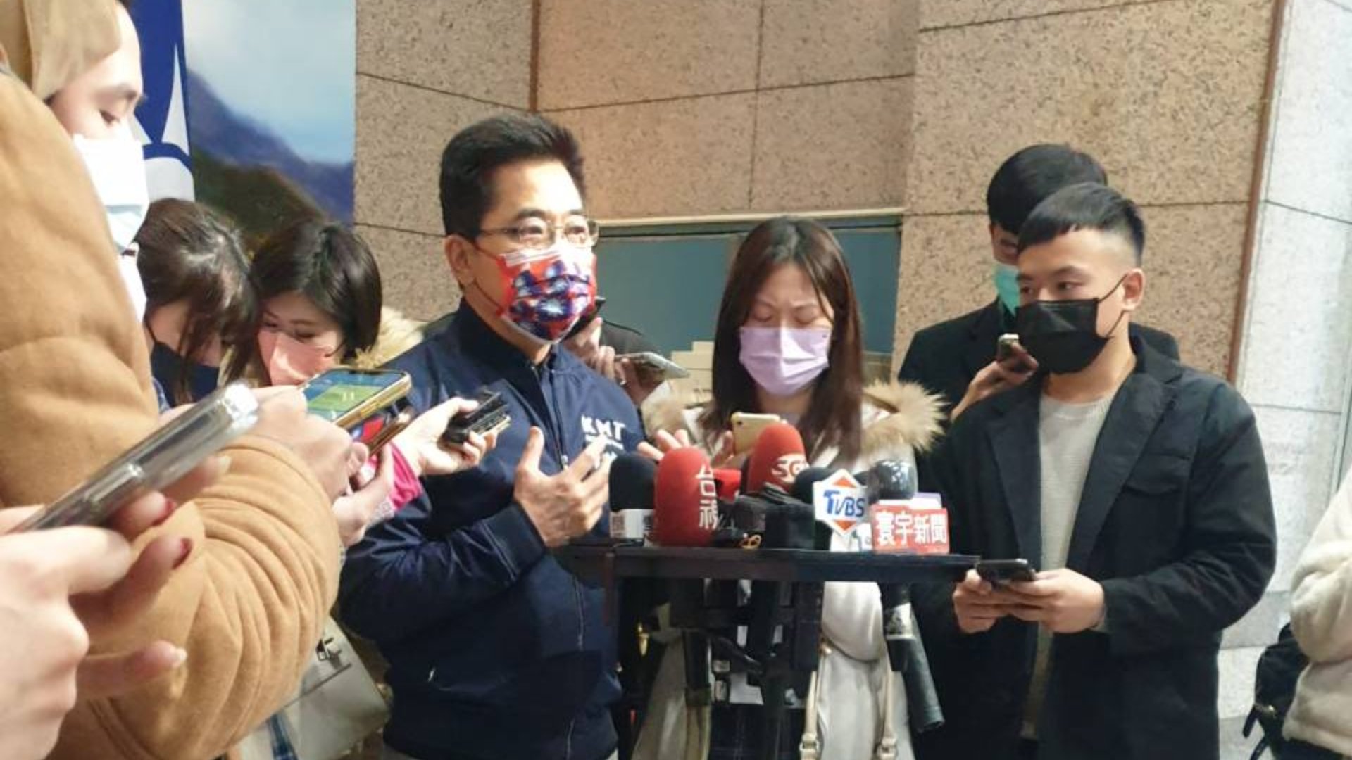 黃健庭強調總統黨內提名問題3月4日後討論。陳明旺攝