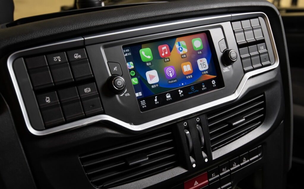 全新IVECO S-WAY_APPLE Car Play及影音系統