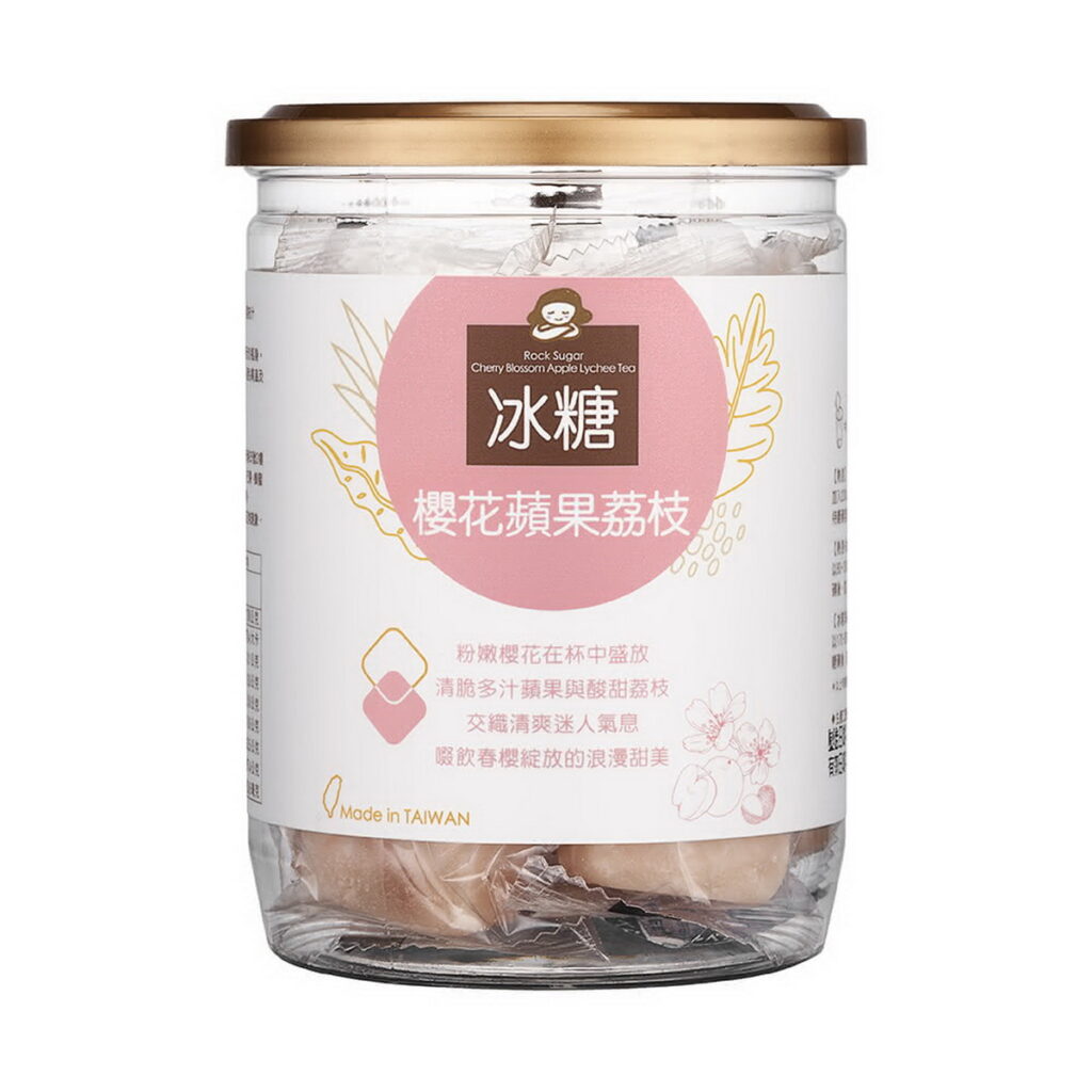 【Medolly 蜜思朵】冰糖櫻花蘋果荔枝茶磚