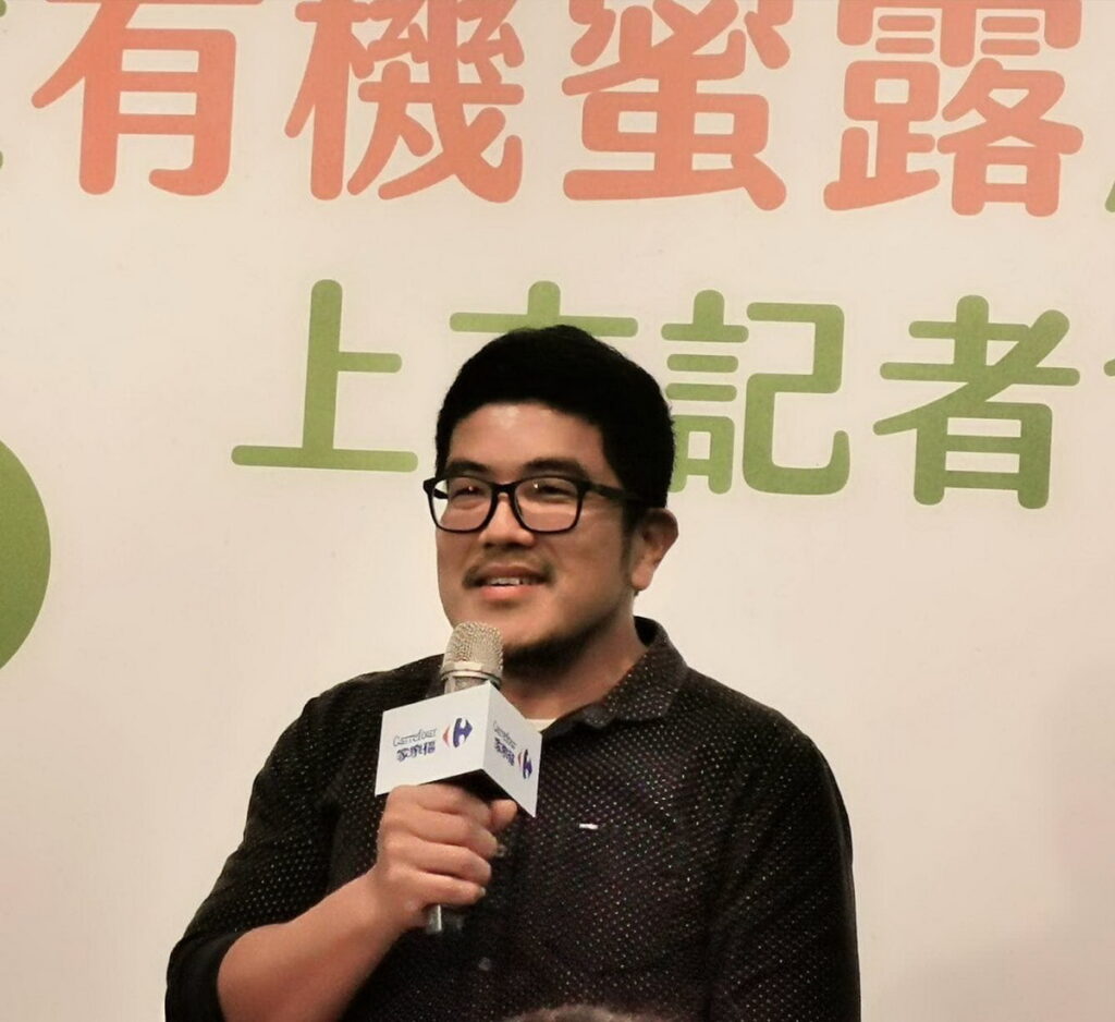 合作農民李俊儀致詞