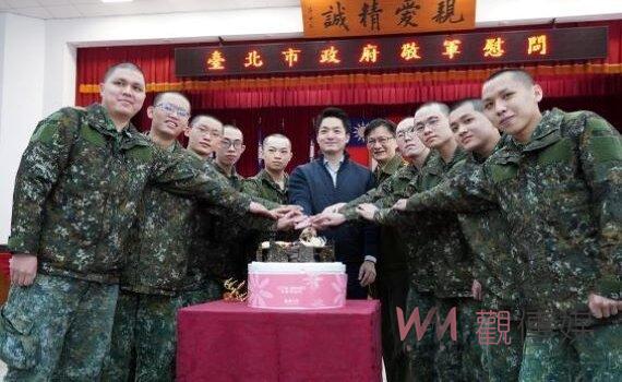 關懷北市籍役男 蔣萬安赴新北新訓中心慰勞