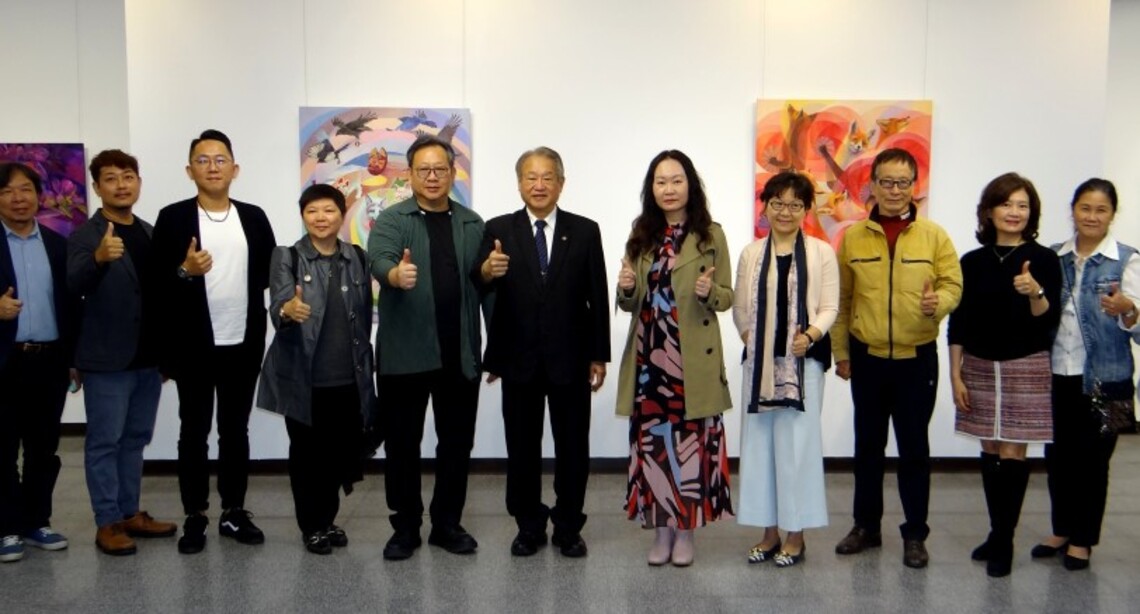 魔法森林張榕芝個展 漩渦狀色彩動物 超吸睛