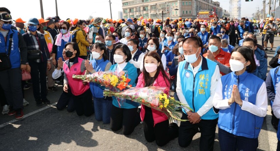 白沙屯媽祖進香團抵北港   張麗善率縣府團隊恭迎