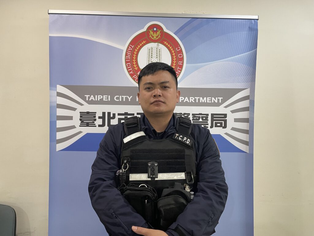 復興派出所警員劉明翰